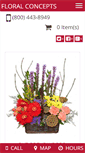 Mobile Screenshot of floralconceptstx.com